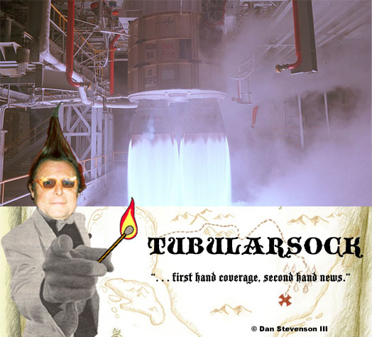 Tube lights rocket Heading