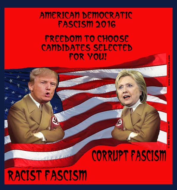 Trump:Hillary Fascism