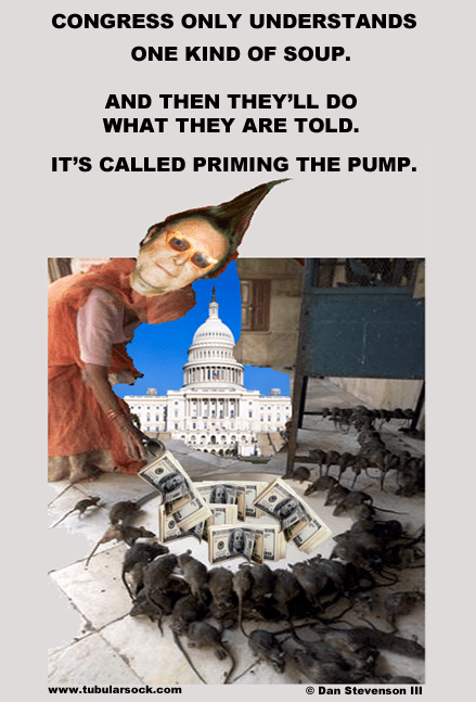 Tube priming the pump